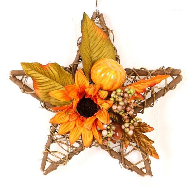 wood sunflower pumpkin five-pointed star decoration wall hanging halloween decor artificial flowers1
wood sunflower pumpkin five-pointed star decoration wall hanging halloween decor artificial flowers1