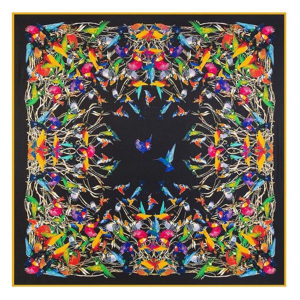 2020 womens square shawl silk shawls women twill scarf shawl big bird pattern scarf wholesale 130*130, Blue;gray
2020 womens square shawl silk shawls women twill scarf shawl big bird pattern scarf wholesale 130*130, Blue;gray