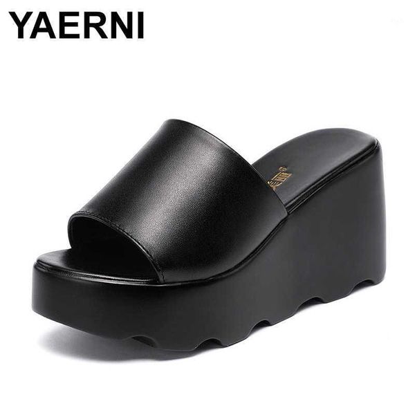 slippers yaerni comfortable wavy sole wedges slides women summer high heels ladies platform for office1, Black
slippers yaerni comfortable wavy sole wedges slides women summer high heels ladies platform for office1, Black
