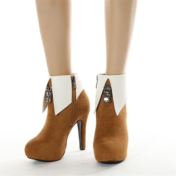 big size 35-43 ankle boots women fashion side zipper heels boots autumn winter suede women's shoes black designer
big size 35-43 ankle boots women fashion side zipper heels boots autumn winter suede women's shoes black designer
