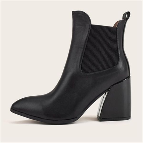 2020 fashion women leather boot autumn winter set foot increase height non-slip wear-resistant women ankle boot, Black
2020 fashion women leather boot autumn winter set foot increase height non-slip wear-resistant women ankle boot, Black