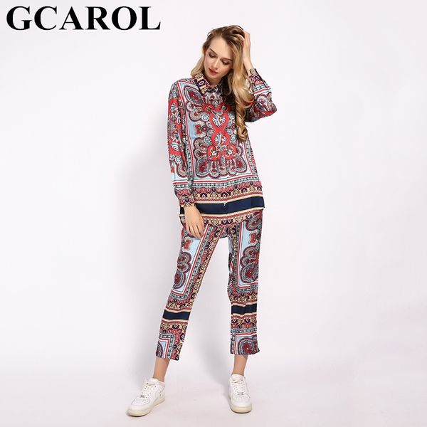 gcarol fall women'sets totem floral long blouse ankle length vintage streetwear 2 pieces outfits f/w y200110, White
gcarol fall women'sets totem floral long blouse ankle length vintage streetwear 2 pieces outfits f/w y200110, White