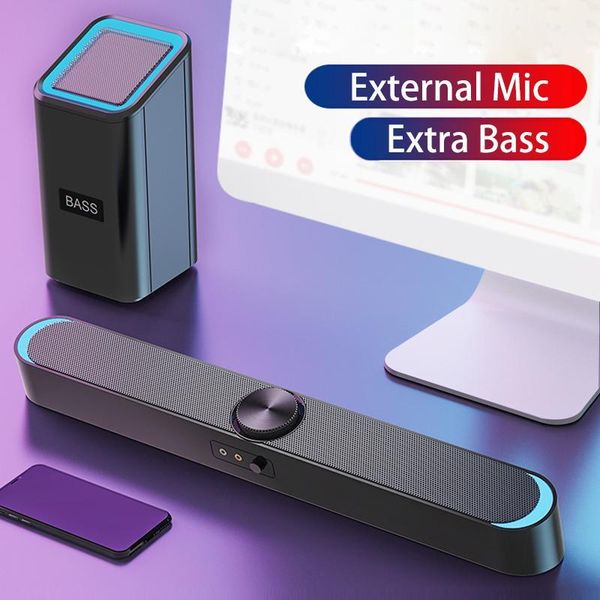 2020 tv sound bar usb wired and wireless bluetooth speaker home theater surround extra bass pc combination computer speakers1
2020 tv sound bar usb wired and wireless bluetooth speaker home theater surround extra bass pc combination computer speakers1