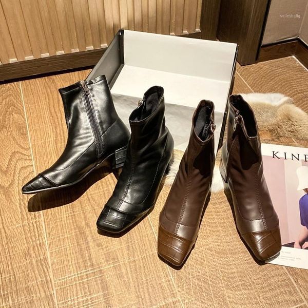brand women's shoes winter autumn boots leather fur zipper booties woman 2020 high heels boots-women fashion autumn ankle boots1, Black
brand women's shoes winter autumn boots leather fur zipper booties woman 2020 high heels boots-women fashion autumn ankle boots1, Black