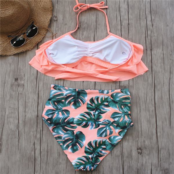 bikini set double ruffle swimwear women swimsuit off shoulder high waist swim wear beach bathing suits plus size 3xl y200319, White;black
bikini set double ruffle swimwear women swimsuit off shoulder high waist swim wear beach bathing suits plus size 3xl y200319, White;black