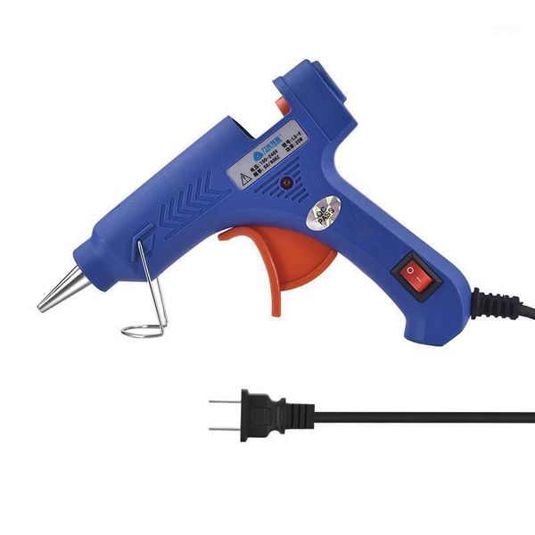 110~230v high temp heater melt glue gun 20w repair tool heat gun blue mini with trigger us/eu plug repair diy tools1, Black
110~230v high temp heater melt glue gun 20w repair tool heat gun blue mini with trigger us/eu plug repair diy tools1, Black