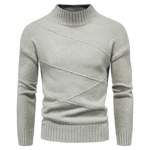 2021 New Autumn Winter Quality Semi-turtleneck High Color Plain Casual Male Thin-fit Knit Sweater Aiel, White;black
2021 New Autumn Winter Quality Semi-turtleneck High Color Plain Casual Male Thin-fit Knit Sweater Aiel, White;black
