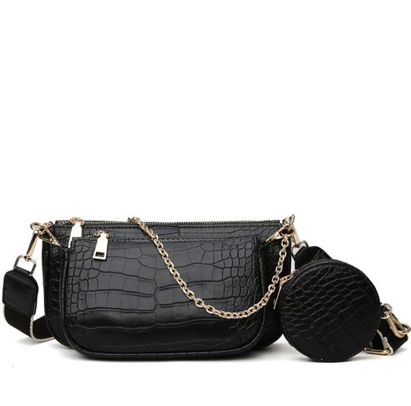 crocodile pattern leather shoulder messenger bag fo women casual crossbody bag women handbags totes 3 sets evening clutch bags
crocodile pattern leather shoulder messenger bag fo women casual crossbody bag women handbags totes 3 sets evening clutch bags