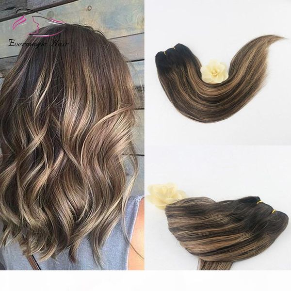 selling colored #2#3#27 blonde highlight ombre hair balayage skin weft brazilian virgin hair extensions bundle, Black 
selling colored #2#3#27 blonde highlight ombre hair balayage skin weft brazilian virgin hair extensions bundle, Black