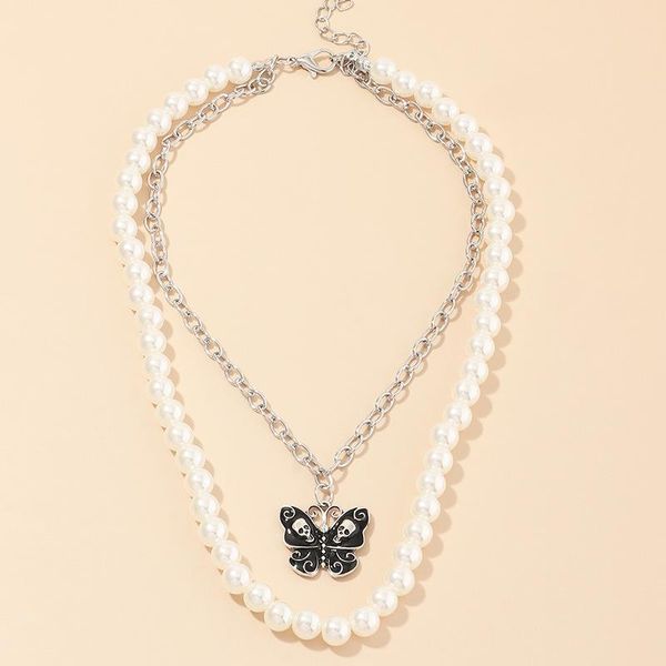 luokey pearl choker collar 2020 trendy clavicle chain butterfly pendant necklace for women elegant jewelry for mothers day gifts, Golden;silver
luokey pearl choker collar 2020 trendy clavicle chain butterfly pendant necklace for women elegant jewelry for mothers day gifts, Golden;silver