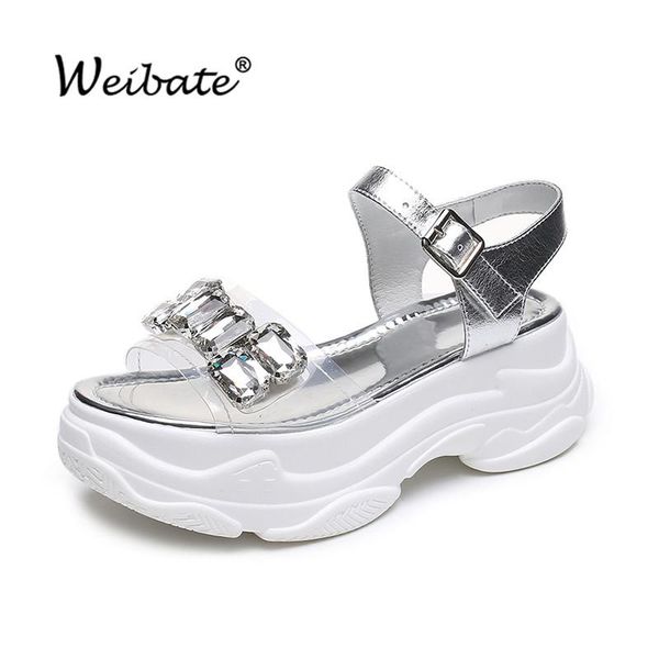 weibate women's sandals summer simple wild thick-soled muffin women's shoes increase 6cm rhinestone fashion sandals, Black
weibate women's sandals summer simple wild thick-soled muffin women's shoes increase 6cm rhinestone fashion sandals, Black