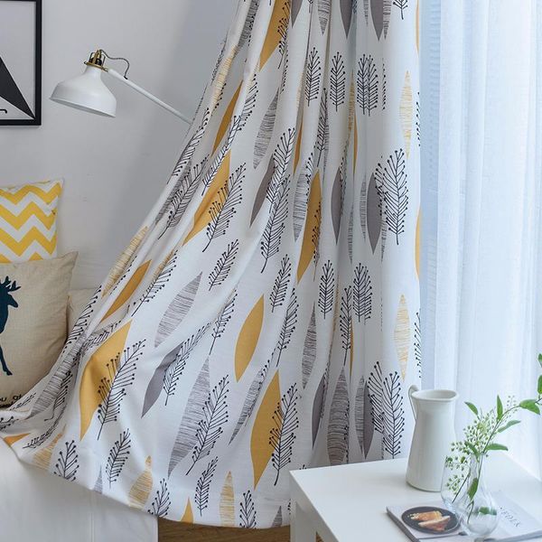 new fresh and simple cotton and printing shading curtains for living dining room bedroom.1
new fresh and simple cotton and printing shading curtains for living dining room bedroom.1