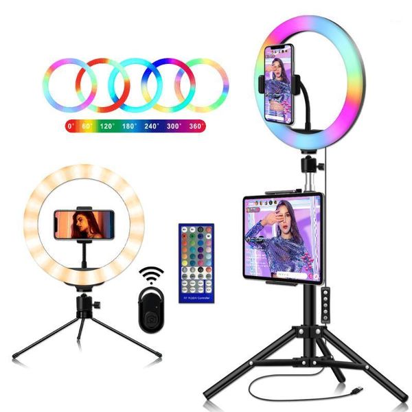 flash heads adjustable tripod 10 inch rgb video light ring lamp for phone remote camera studio large led 48" stand 160cm youtube1
flash heads adjustable tripod 10 inch rgb video light ring lamp for phone remote camera studio large led 48" stand 160cm youtube1