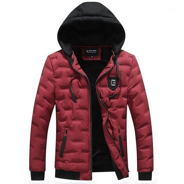 winter new style men's casual cotton-padded clothes youth hooded korean-style slim fit solid color cotton-padded jacket sell1, Black
winter new style men's casual cotton-padded clothes youth hooded korean-style slim fit solid color cotton-padded jacket sell1, Black