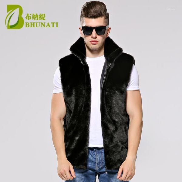 men's jackets bhunati 2021 fashion faux fur casual high street sleeveless black vest coat autumn winter thick mink jacket1, Black;brown
men's jackets bhunati 2021 fashion faux fur casual high street sleeveless black vest coat autumn winter thick mink jacket1, Black;brown