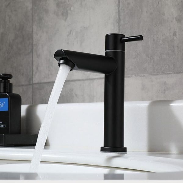 bathroom sink faucets black paint cold basin faucet 304 stainless steel water mixer tap single hole accessories
bathroom sink faucets black paint cold basin faucet 304 stainless steel water mixer tap single hole accessories