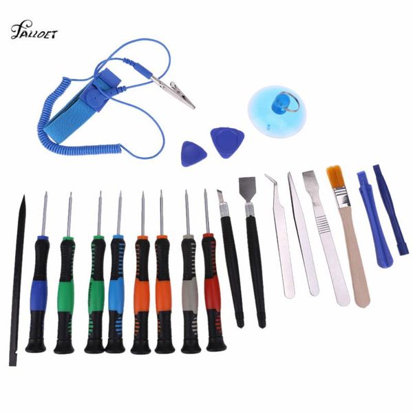 21 in 1 smart phone repairing tools set with anti static band for pc lapnotebook tablet opener tool ferramentas
21 in 1 smart phone repairing tools set with anti static band for pc lapnotebook tablet opener tool ferramentas