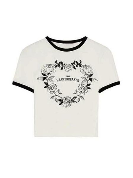 2021 summer new pattern thin letters contrast female edge ings of casual cotton short t-shirt high elastic waistband 7hgk, White
2021 summer new pattern thin letters contrast female edge ings of casual cotton short t-shirt high elastic waistband 7hgk, White