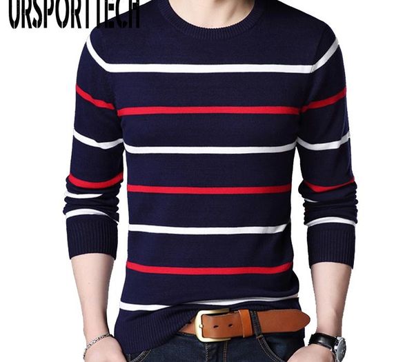 autumn men sweaters for 2019 men o-neck striped pullover slim fit knittwear winter wool sweaters casual knitted pull jumper, White;black
autumn men sweaters for 2019 men o-neck striped pullover slim fit knittwear winter wool sweaters casual knitted pull jumper, White;black