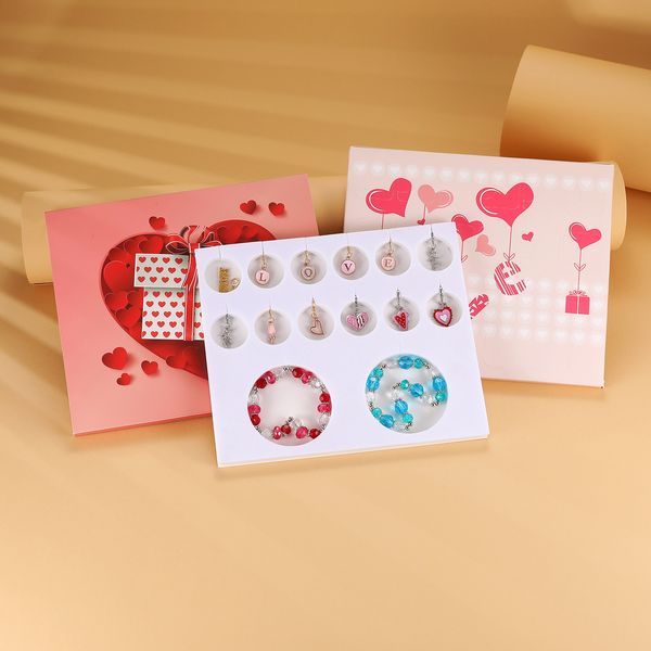 valentines day bracelet female surprise gift gift box crystal string beads bracelet diy lobster buckle pendant blind box set, Black
valentines day bracelet female surprise gift gift box crystal string beads bracelet diy lobster buckle pendant blind box set, Black