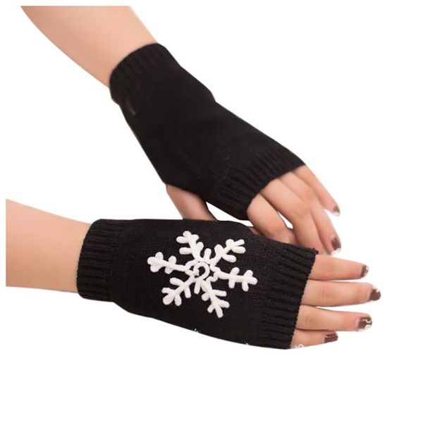 five fingers gloves fashion women girl knitted snowflake print arm fingerless keep warm winter soft mitten clothing accessories, Blue;gray
five fingers gloves fashion women girl knitted snowflake print arm fingerless keep warm winter soft mitten clothing accessories, Blue;gray
