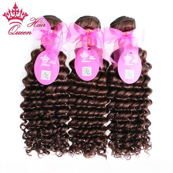 queen hair 100% human hair brazilian virgin hair deep wave 3pcs lot natural brown #2 color 14" - 20" in stock dhl free, Black
queen hair 100% human hair brazilian virgin hair deep wave 3pcs lot natural brown #2 color 14" - 20" in stock dhl free, Black