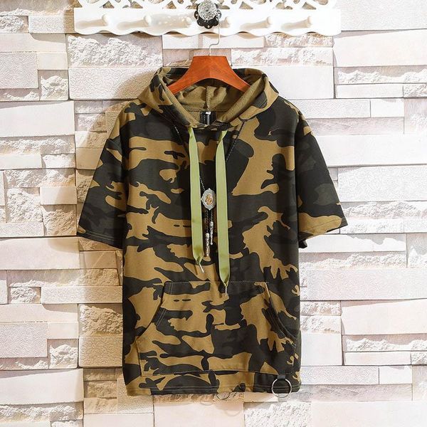 summer 2020 short sleeves camouflage green red hoodie sweatshirt mens hip hop punk pullover streetwear casual fashion clothes1, Black
summer 2020 short sleeves camouflage green red hoodie sweatshirt mens hip hop punk pullover streetwear casual fashion clothes1, Black