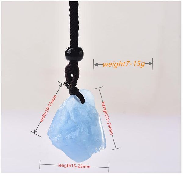 1pc fashion natural aquamarine original stone pendant mineral jewelry lucky men women souvenir jllpcu, Black
1pc fashion natural aquamarine original stone pendant mineral jewelry lucky men women souvenir jllpcu, Black