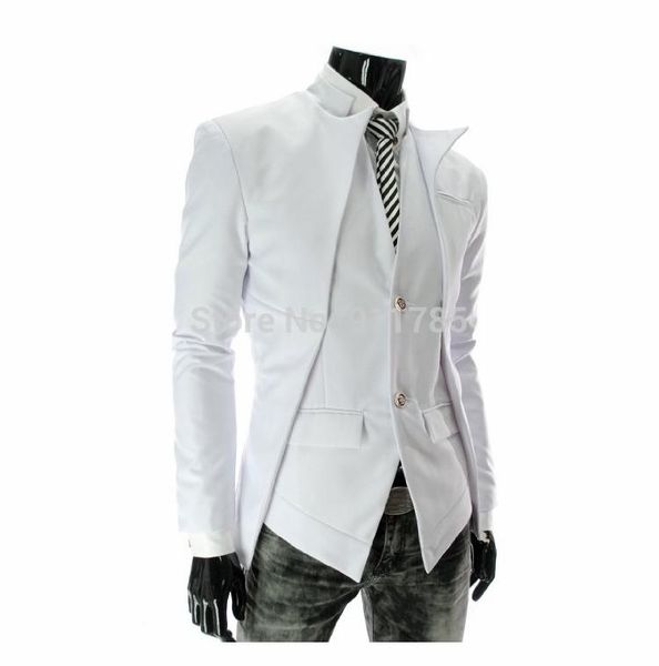 mixcubic fashion spring autumn korean style asymmetrical design suit men business casual slim fit solid color suit for men m-2xl, White;black
mixcubic fashion spring autumn korean style asymmetrical design suit men business casual slim fit solid color suit for men m-2xl, White;black