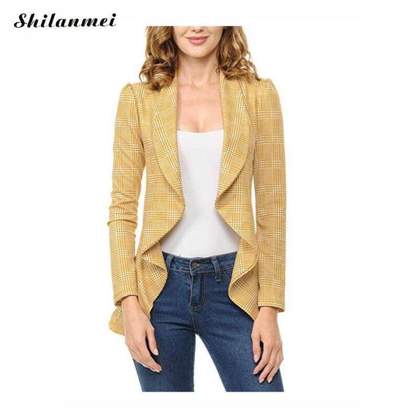 new arrival women suit coat irregular 2020 autumn fashion business women suit coat elegant casual patchwork plaid jacket, White;black
new arrival women suit coat irregular 2020 autumn fashion business women suit coat elegant casual patchwork plaid jacket, White;black