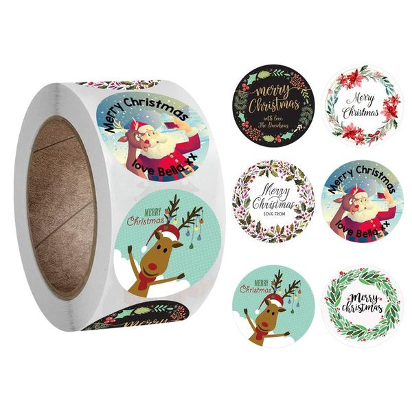 roll pack sticker christmas cartoon decorations label stickers supplies xmas party holiday new year gifts for kids 500pcs/roll
roll pack sticker christmas cartoon decorations label stickers supplies xmas party holiday new year gifts for kids 500pcs/roll