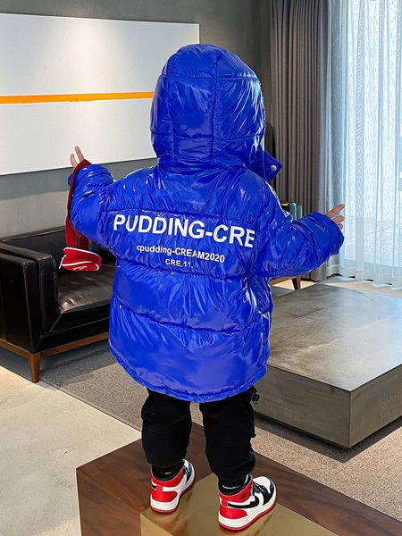 boys' down winter wear new medium and long clothes baby warm children's cotton padded jacket fashion, Blue;gray
boys' down winter wear new medium and long clothes baby warm children's cotton padded jacket fashion, Blue;gray