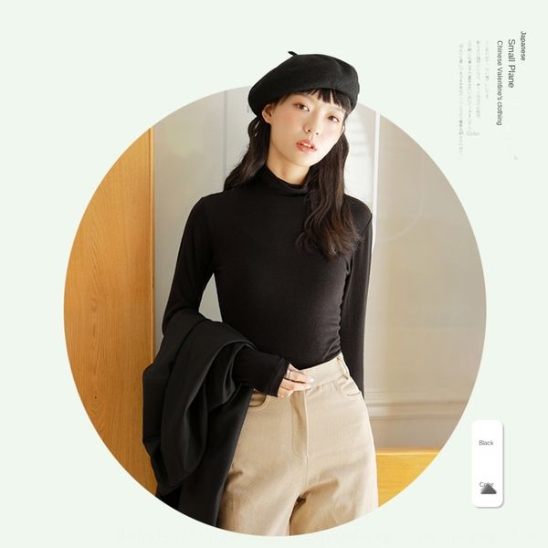 thickened pile up collar bottoming shirt korean women's spring and autumn middle high neck loose long pullover pulloverpulloversleeve t, White
thickened pile up collar bottoming shirt korean women's spring and autumn middle high neck loose long pullover pulloverpulloversleeve t, White