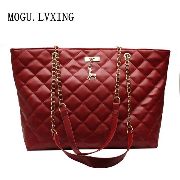 mogu.lvxing shoulder bag rhombus handbag designer female 2020 new year season new chain bag pu leather large capacity cross-body 
mogu.lvxing shoulder bag rhombus handbag designer female 2020 new year season new chain bag pu leather large capacity cross-body