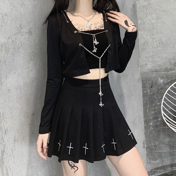 женщины женщины дамы повседневная punk gothic тонкие цепи бабочки sexy сплошной цвет с длинным рукавом пальто outerwears streetwear, White
женщины женщины дамы повседневная punk gothic тонкие цепи бабочки sexy сплошной цвет с длинным рукавом пальто outerwears streetwear, White