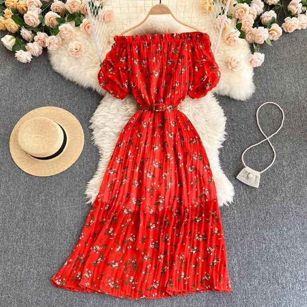 ummer slash neck chiffon pleated dress women vacation beach floral printed draped vestidos yellow/red/white robe new 2022, Black;gray
ummer slash neck chiffon pleated dress women vacation beach floral printed draped vestidos yellow/red/white robe new 2022, Black;gray