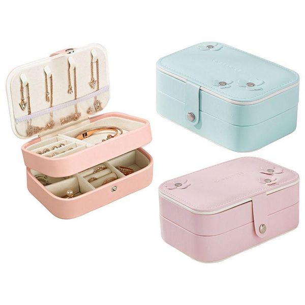 jewelry pouches, bags portable women box storage organizer girls travel 2-layer rectangle earrings ring necklace carrying case gift boxes, Pink;blue
jewelry pouches, bags portable women box storage organizer girls travel 2-layer rectangle earrings ring necklace carrying case gift boxes, Pink;blue