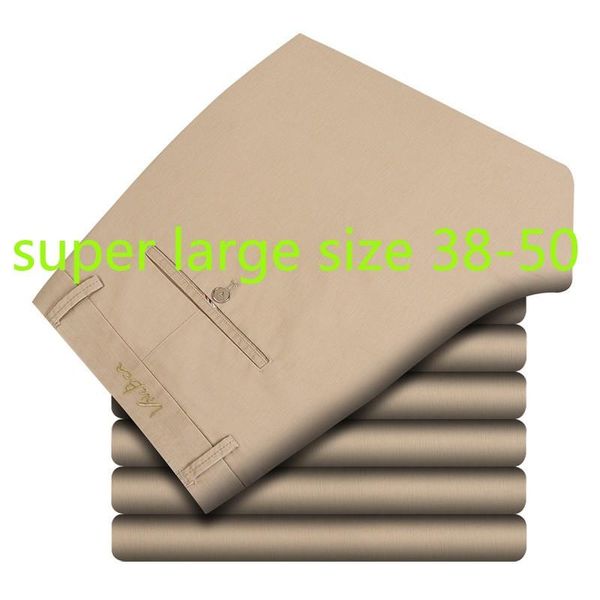 men's pants arrival fashion super large thin men straight tube casual summer full length plus size 38 40 42 44 46 48 50, Black
men's pants arrival fashion super large thin men straight tube casual summer full length plus size 38 40 42 44 46 48 50, Black