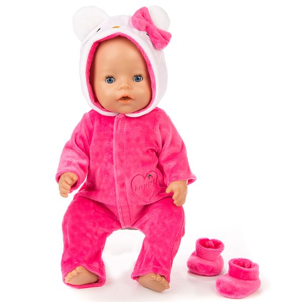 теплый костюм + обувь одежда подходит 43см reborn baby doll одежда 40-46cm куклы аксессуары
теплый костюм + обувь одежда подходит 43см reborn baby doll одежда 40-46cm куклы аксессуары