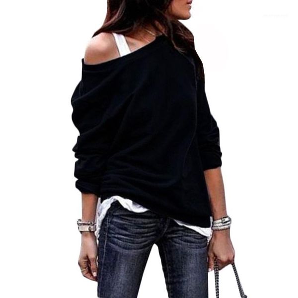 women's hoodies & sweatshirts autumn women cotton sweatshirt long sleeve casual hoodie off shoulder solid womens pullover 2021 spring1, Black
women's hoodies & sweatshirts autumn women cotton sweatshirt long sleeve casual hoodie off shoulder solid womens pullover 2021 spring1, Black