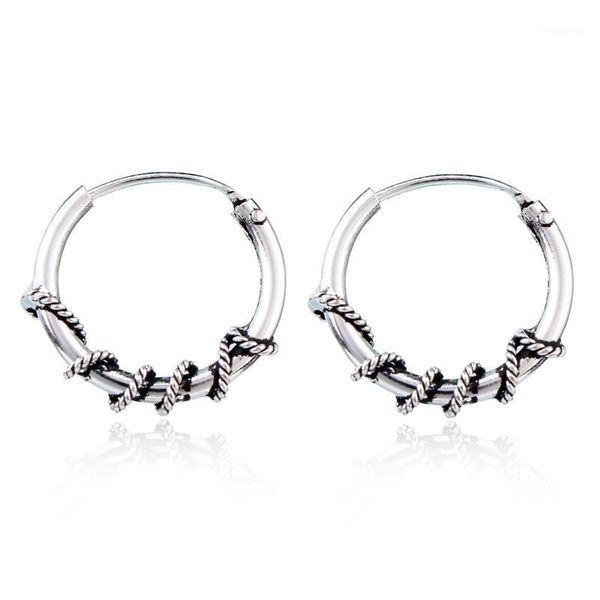 dayoff european bali style endless earrings small circle earring women man round earring jewelry ethnic simple earings e351, Silver
dayoff european bali style endless earrings small circle earring women man round earring jewelry ethnic simple earings e351, Silver