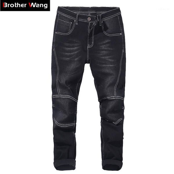 big size men bike jeans 2018 autumn winter new stretch harem pants brand denim trousers male black blue 40 42 44 46 481
big size men bike jeans 2018 autumn winter new stretch harem pants brand denim trousers male black blue 40 42 44 46 481