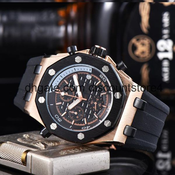 2020 new multifunctional sports quartz watch fashion leisure men's watch straight watch, Slivery;brown
2020 new multifunctional sports quartz watch fashion leisure men's watch straight watch, Slivery;brown