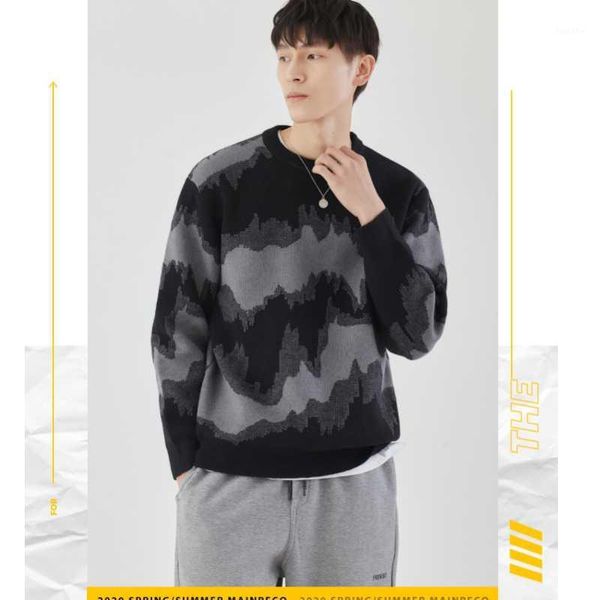 autumn winter sweater men round neck fashion kintted casual men's basic bottoming shirt irregular stripes long sleeve 1, White;black
autumn winter sweater men round neck fashion kintted casual men's basic bottoming shirt irregular stripes long sleeve 1, White;black