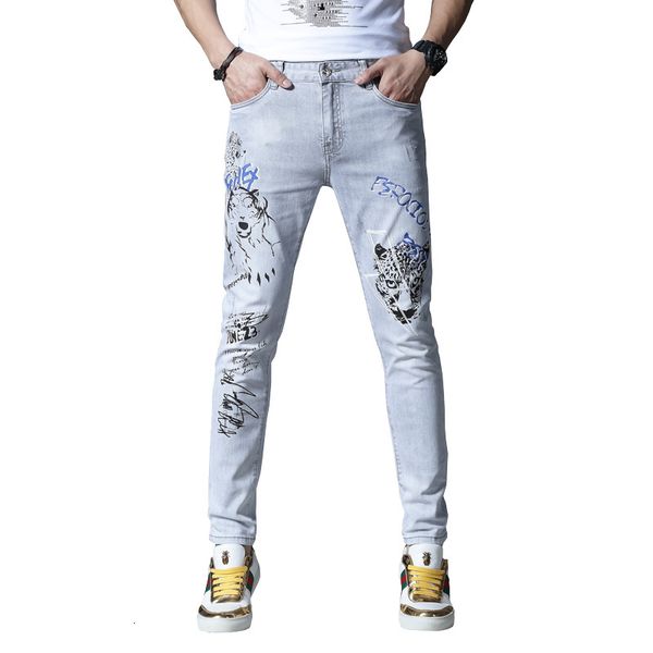2021 men's new denim from cartoon man jeans thin hip pants summer light gray spring 91bu, Blue
2021 men's new denim from cartoon man jeans thin hip pants summer light gray spring 91bu, Blue