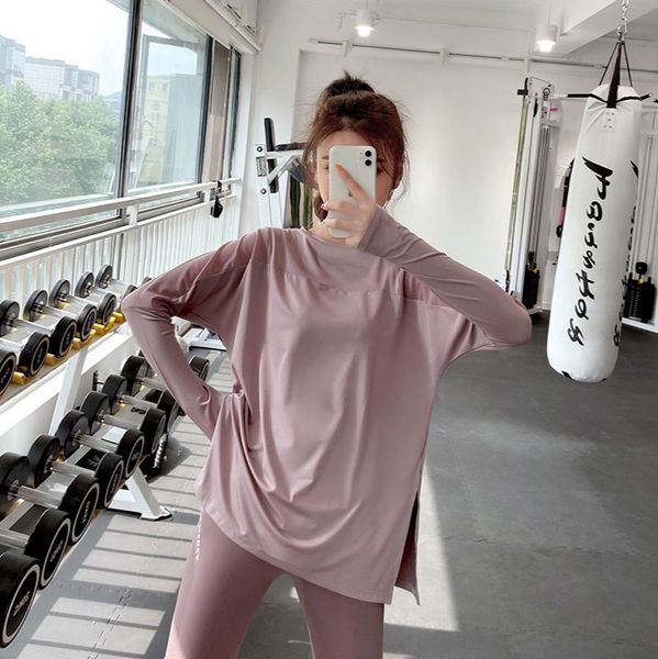 yoga outfits sports women's clothes long-sleeved elastic loose net red fitness running blouse quick-drying t-shirt, White;red
yoga outfits sports women's clothes long-sleeved elastic loose net red fitness running blouse quick-drying t-shirt, White;red