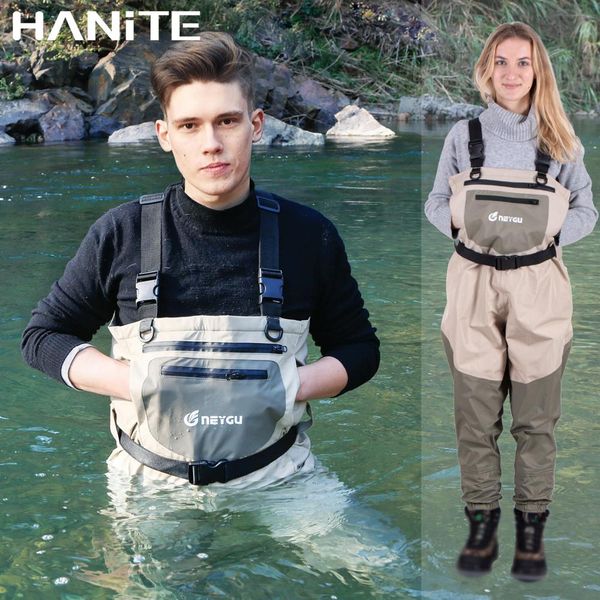 men&womens breathable chest waders with 4mm neoprene stocking foot for atv fishing hunting camping etc. outdoor sports
men&womens breathable chest waders with 4mm neoprene stocking foot for atv fishing hunting camping etc. outdoor sports