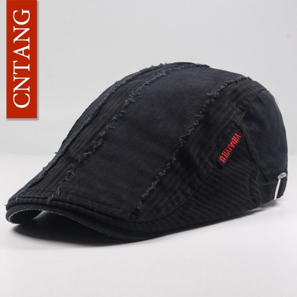 berets cntang 2021 casual summer men's beret flat hat fashion cotton visor caps with for men vintage button adjustable, Blue;gray
berets cntang 2021 casual summer men's beret flat hat fashion cotton visor caps with for men vintage button adjustable, Blue;gray