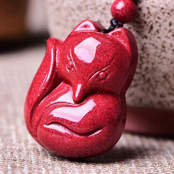 natural cinnabar fox pendant necklace drop shipping lucky amulet crystal fox necklace for women men fine jewelry q1105, Silver
natural cinnabar fox pendant necklace drop shipping lucky amulet crystal fox necklace for women men fine jewelry q1105, Silver