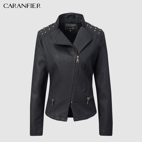 caranfier faux leather jacket women spring ladies suede motorcycle punk biker jackets street long sleeve dropshiper c1024, Black;brown
caranfier faux leather jacket women spring ladies suede motorcycle punk biker jackets street long sleeve dropshiper c1024, Black;brown